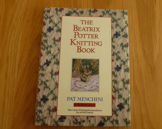 The Beatrix Potter Knitting Book, by Pat Menchini, vintage