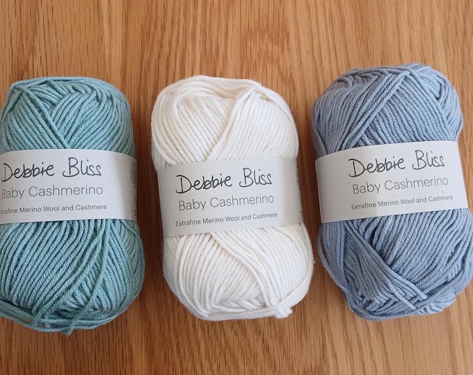 Debbie Bliss Baby Cashmerino yarn, 50g, various shades