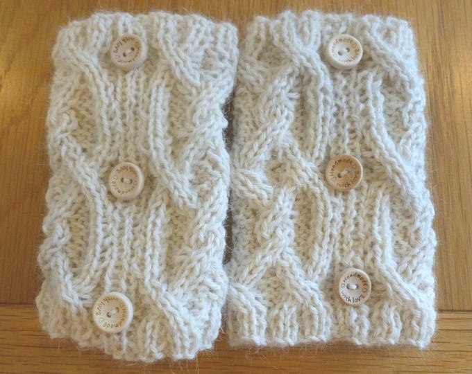 Westray Wristwarmers knitting pattern, Digital Download, PDF
