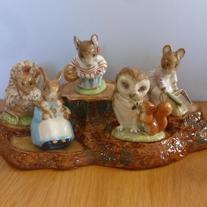 Beatrix Potter Figurines, Beswick, Royal Albert, vintage collectables, made in England, Peter Rabbit, Jemima Puddleduck, Hunca Munca.....