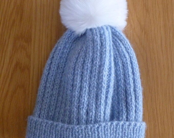 Sparkly Bobble Hat