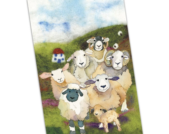Tea Towels by Emma Ball, cotton, made in UK, crafters gift, various designs