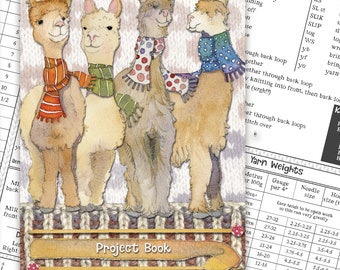 Knitters Notebooks by Emma Ball, knitting accessories, knitting journal, gifts, UK, gifts for knitters, Project Book