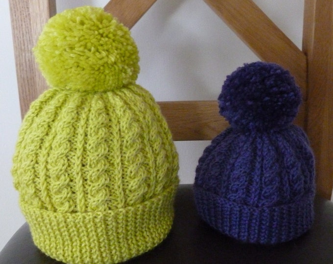 The TURRIFF TOORIE knitting pattern, PDF Digital Download