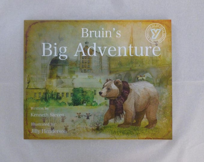 Bruin's Big Adventure, children's storybook, Scottish, Perthshire 2026