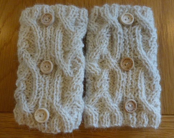 Westray Wristwarmers knitting pattern, Digital Download, PDF