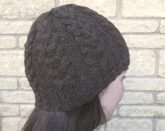 The Braemar Beanie, DK knitting pattern, PDF digital download