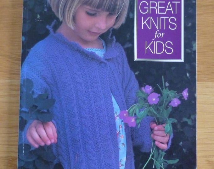Debbie Bliss Knitting Pattern Book, Great Knits for Kids, 27 classic designs, 1997 first edition
