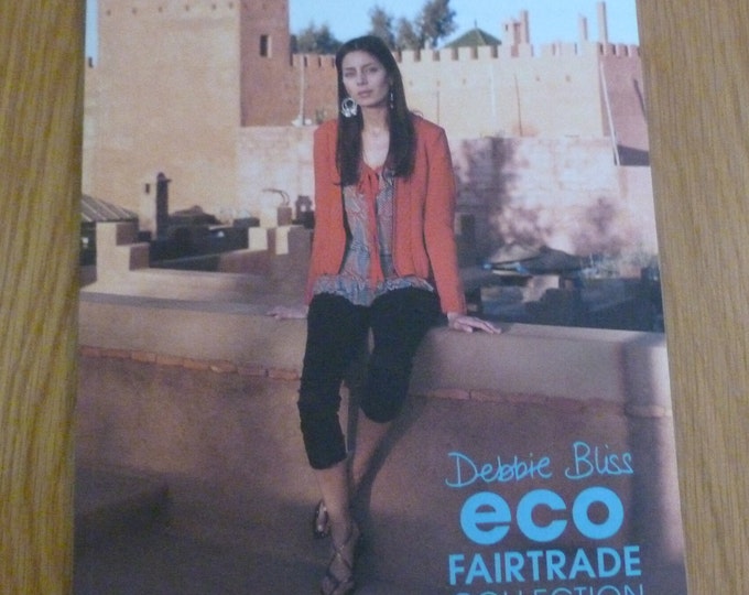 Debbie Bliss ECO Fairtrade Collection, knitting pattern book, Aran