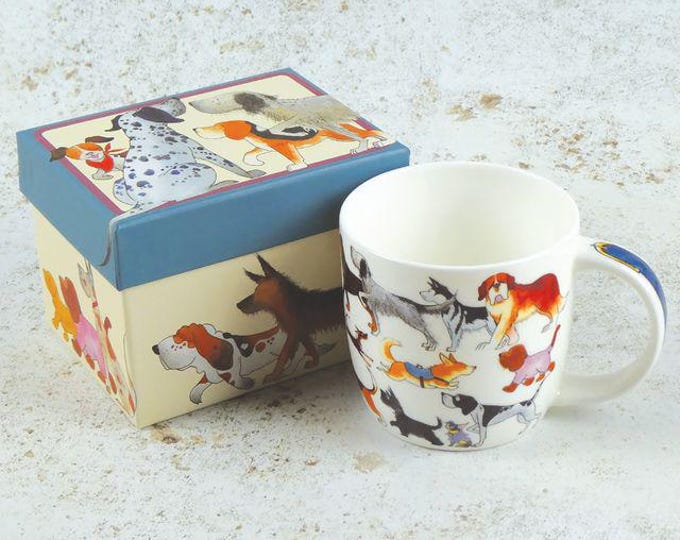 Emma Ball Mugs, boxed, china mug, Sheep in Sweaters, Woolly Puffins, CatsinHats, Woollies, Sealife, Happy Sheep, Felted Sheep, Gift box