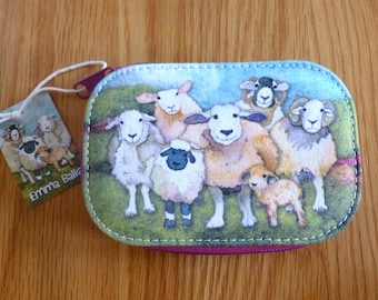 Sewing Kit, by Emma Ball, various designs, 12 colours thread, needles, scissors, tape, thimble, safely pins, handy travel kit, 14cm x 9.5cm