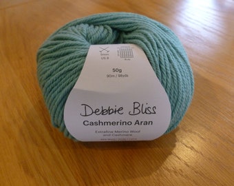 Debbie Bliss Cashmerino Aran, knitting yarn, merino wool, cashmere, 50g balls, wool, handknitting, soft, Aran
