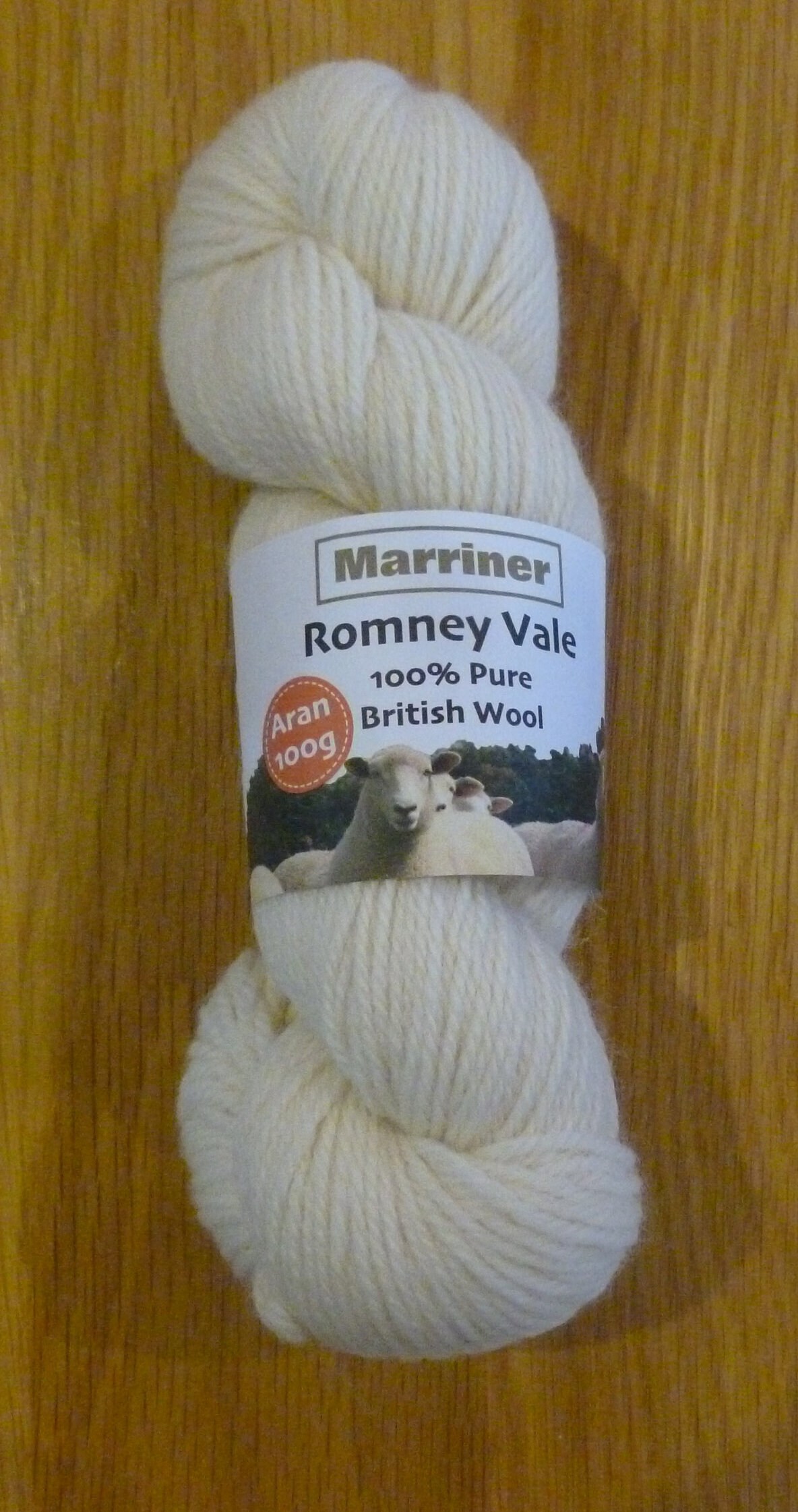 Marriner aran with wool cheap 400g