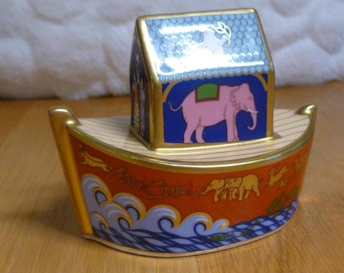 Royal Crown Derby Noah's Ark, handpainted, 1998, England