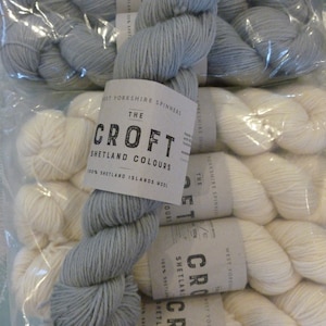 Croft DK, wełna dziewiarska, West Yorkshire Spinners, wełna szetlandzka