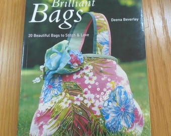 Brilliant Bags, by Deanna Beverley, 20 designs, softback book