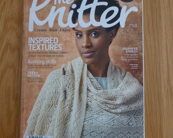 The Knitter Magazine, various issues, excellent condition, inspiring knits, fascinating articles, masterclass, patterns, back issues