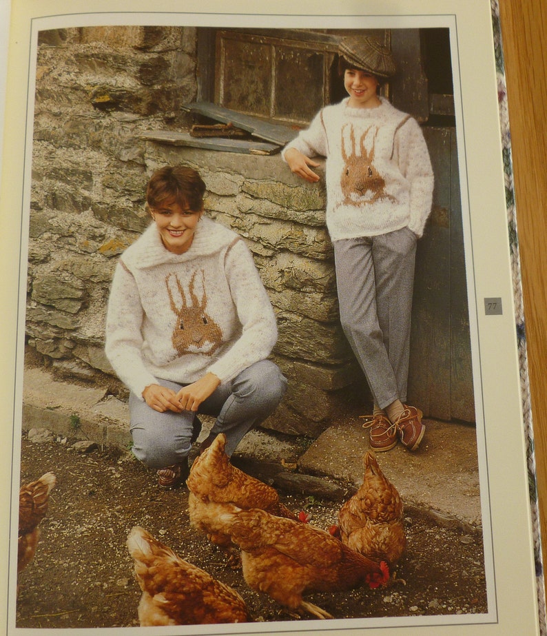 The Beatrix Potter Knitting Book by Pat Menchini vintage Etsy