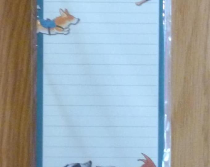 Magnetic Notepad, shopping list by Emma Ball, Sheep in Sweaters, Woolly Puffins, other designs, crafters, lined notepad, 50 sheets, UK