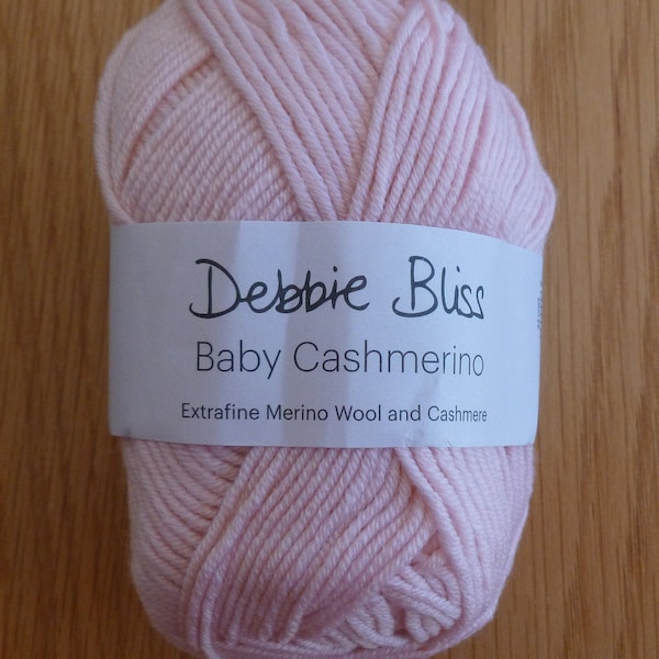 Debbie Bliss Baby Cashmerino hilo, punto, lana merino, cachemira, ovillos de 50g, varios tonos, lana, bebé, tejido a mano, suave, peso deportivo