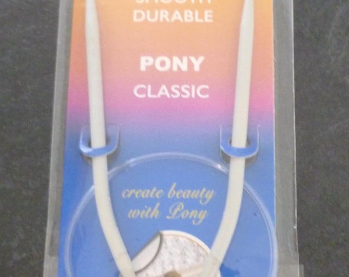Pony Classic Circular Knitting Needles, 4.5 mm x 40 cm