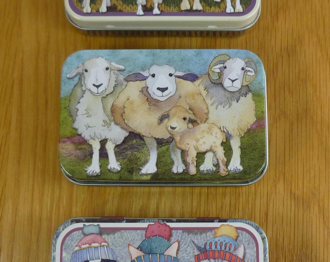 Storage Tins by Emma Ball, various designs & sizes