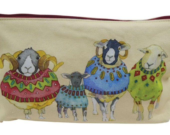 Zipped Bags by Emma Ball, handy project bags, lovely designs