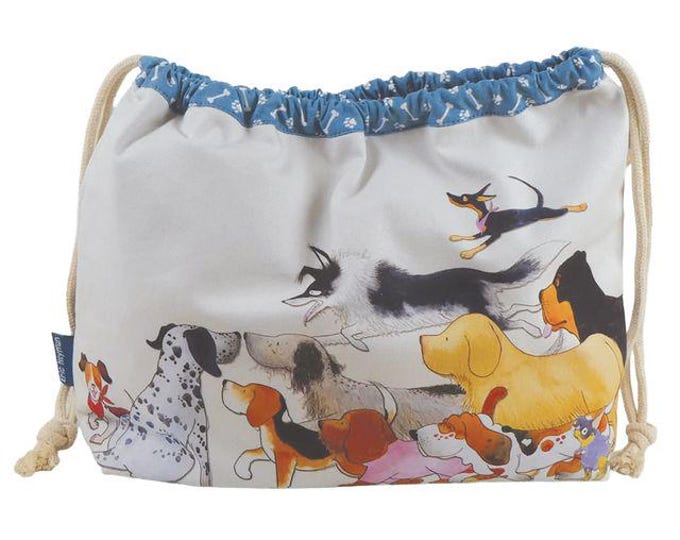 Project Bags by Emma Ball, cotton, drawstring, choice of designs