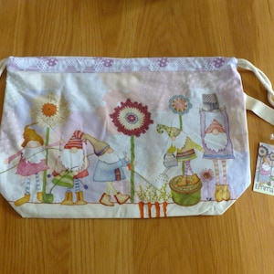 Project Bags par Emma Ball, sacs doublés en coton avec cordon de serrage, avec boucle de suspension