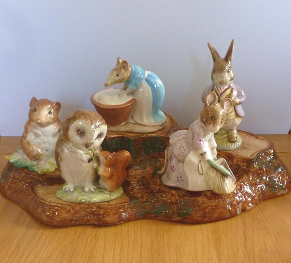 Beatrix Potter Figurines, Beswick, Royal Albert, Vintage