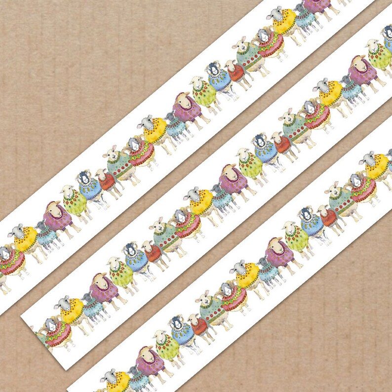 Washi Tape Low Tack Designed by Emma Ball 15 or 20 Mm X 10m Etsy UK