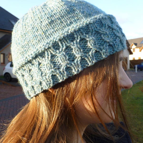 Crown Hat Knitting Pattern Etsy