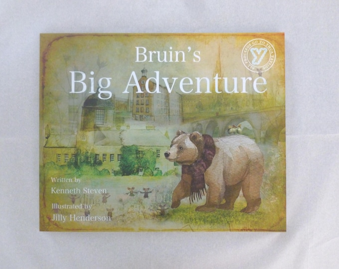 Bruin's Big Adventure, children's storybook, Scottish, Perthshire 2026