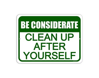 Clean Up After Etsy