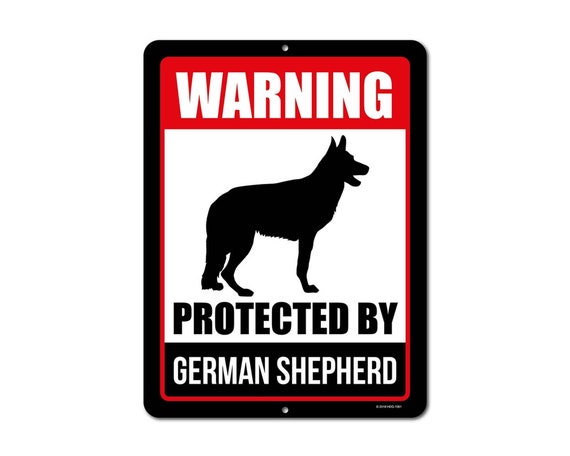 beware of dog german shepherd