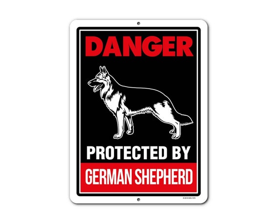 beware of dog german shepherd