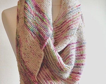 Hatteras Shawl Knitting Pattern, Digital Download, Scarf, Wrap