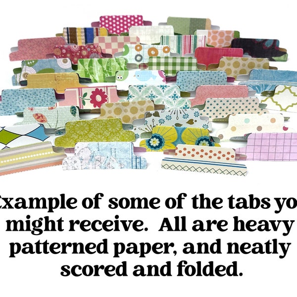 File Folder Tab Dies Etsy