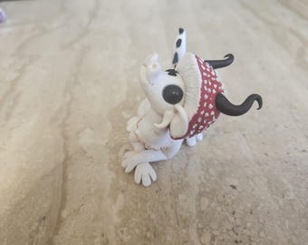 Miniature dragon, handmade dragon sculpture, oryginal fantasy art, polymer clay dragon figurine, tiny art, oryginal gift idea
