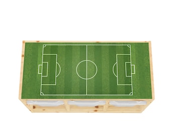 Truco de Trofast para IKEA: Pegatina de fútbol, calcomanía para muebles, decoración infantil.
