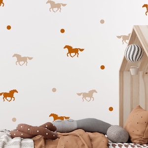 Horse Wall Decals: Cowboy Pony Bedroom Decor