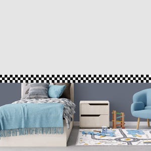 Racing Car Wall Decals: Peel and Stick on border, bedroom decor
