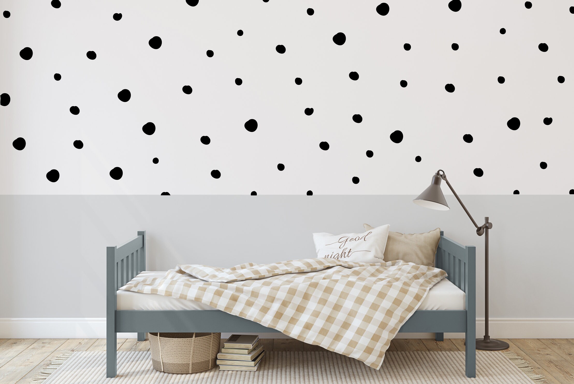 Large Dots Vinyl Wall Decals Shapes And Stickers For Kids