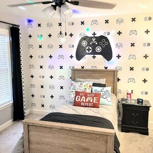 Gaming Wall Stickers/ Teenage Boys Decals / Games Control / Fake ...