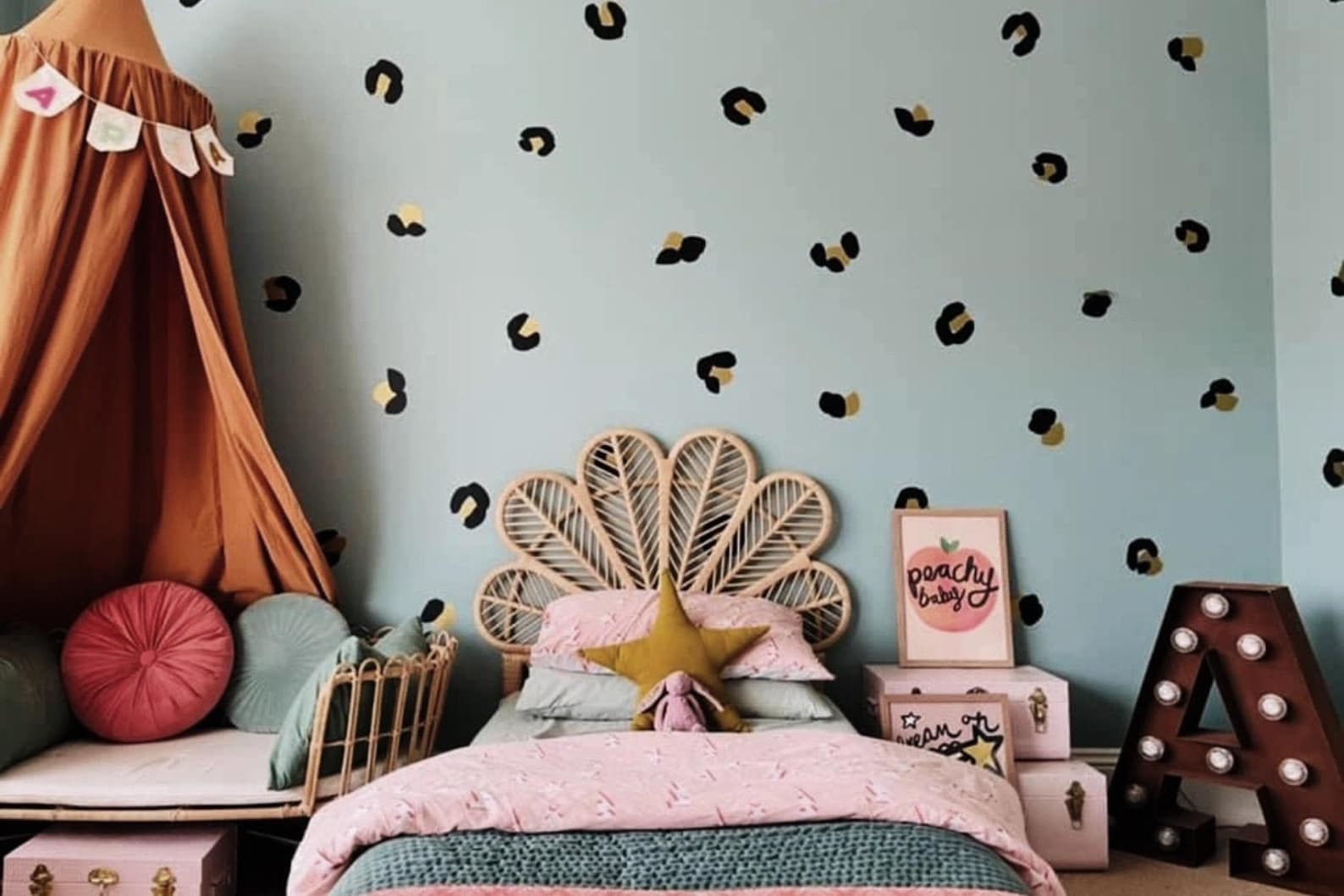 Animal Print Wall Stickers / Vinyl Decal / Leopard Print Wall Etsy