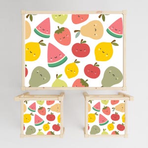 Stickers for Ikea Latt decals for Latt table & chairs cute decal table sticker Furniture stickers, fruit decals, watermelon decal, ikea hack