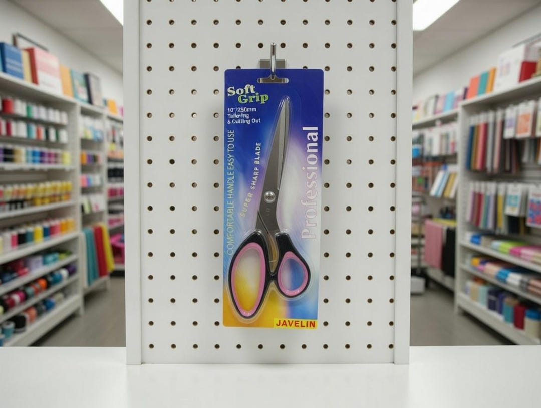 Soft Grip Scissors 10 Inch and 8.5 Inch. - Etsy