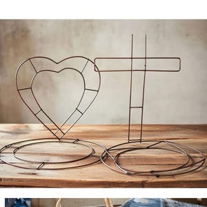 Wire Frame Wreath Making Frames