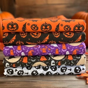 Tela de polialgodón para Halloween