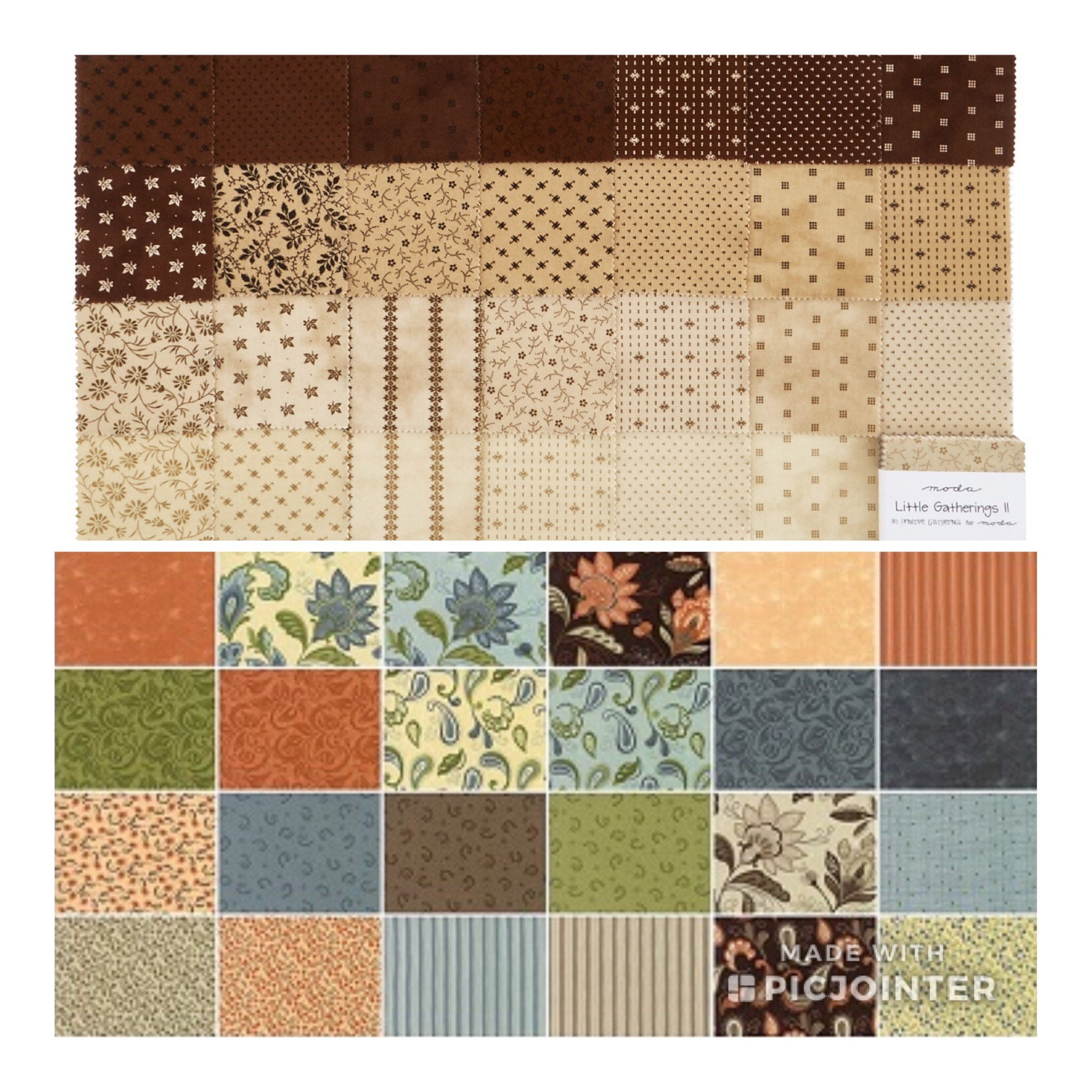 Moda charm packs Etsy